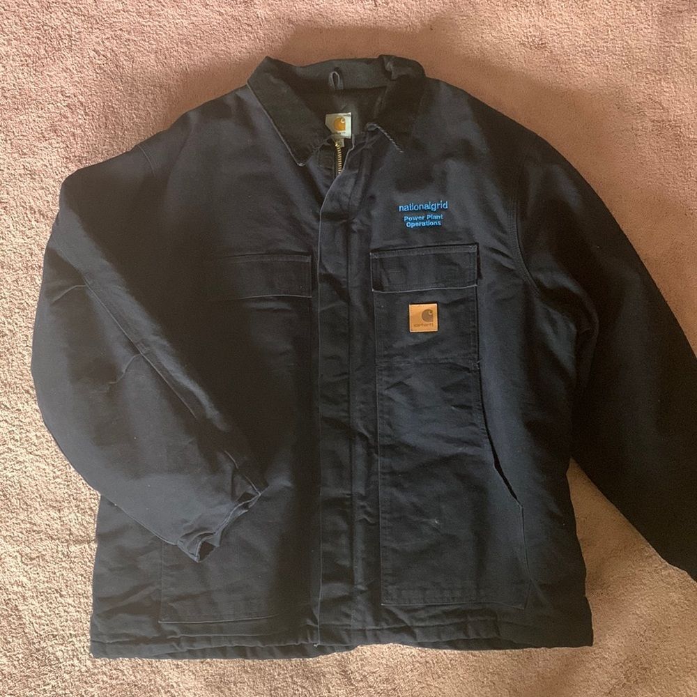 Carhartt C26 MDT Arctic Traditional Coat Midnight Black Men 2XL National Grid